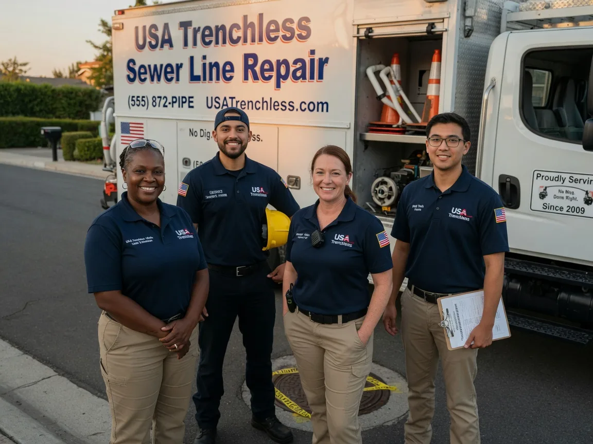 Sewer Line Repair company in Hathaway Pines, CA